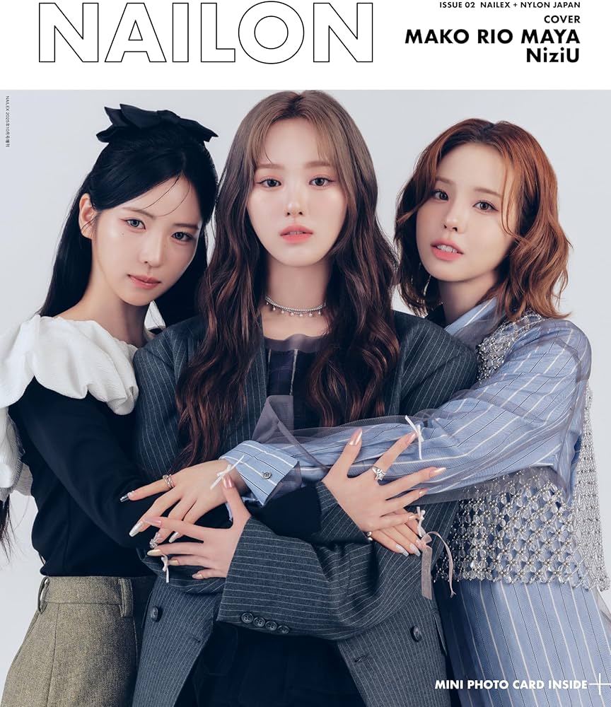 NAILON ISSUE 02 MAKO・RIO・MAYA / NiziU （NAILEX 2025年10月